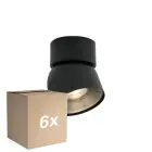 Fordelspakke 6x Nordlux Pitcher Spot Metal Sort | Egnet til GU10