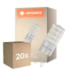 Fordelspakke 20x Ledvance LED Pin G9 Klar 4.9W 806lm - 840 Kold Hvid | Erstatter 60W