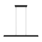Eglo Pendel Lampe Simolaris-Z Aluminium Stål Sort 35W 4200lm - 827-865 Justerbar Hvid + RGB | IP20 - Zigbee Dæmpbar