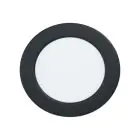 Eglo Forsænket Spot Badeværelsesbelysning Fueva 6 Plast  Sort 6.3W 720lm - 827-840-865 CCT