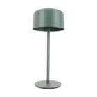 Eglo Bordlampe Roccanova Solar Stål Grøn 2W 270lm - 830 Varm Hvid | IP44 - Berøringsdæmpbar - USB-C