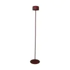 Eglo Gulvlampe Roccanova-L Solar Stål Appelsin 2W 270lm - 830 Varm Hvid | IP44 - Berøringsdæmpbar - USB-C