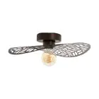 Eglo Loftlampe Swaby Stål Bronze | IP20 - Egnet til 1x E27 